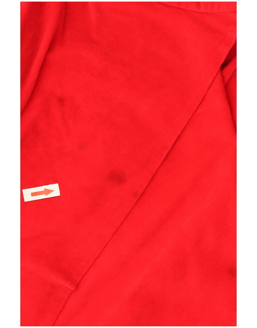 Vintage dameskjorte bluse UK 16 Large Red