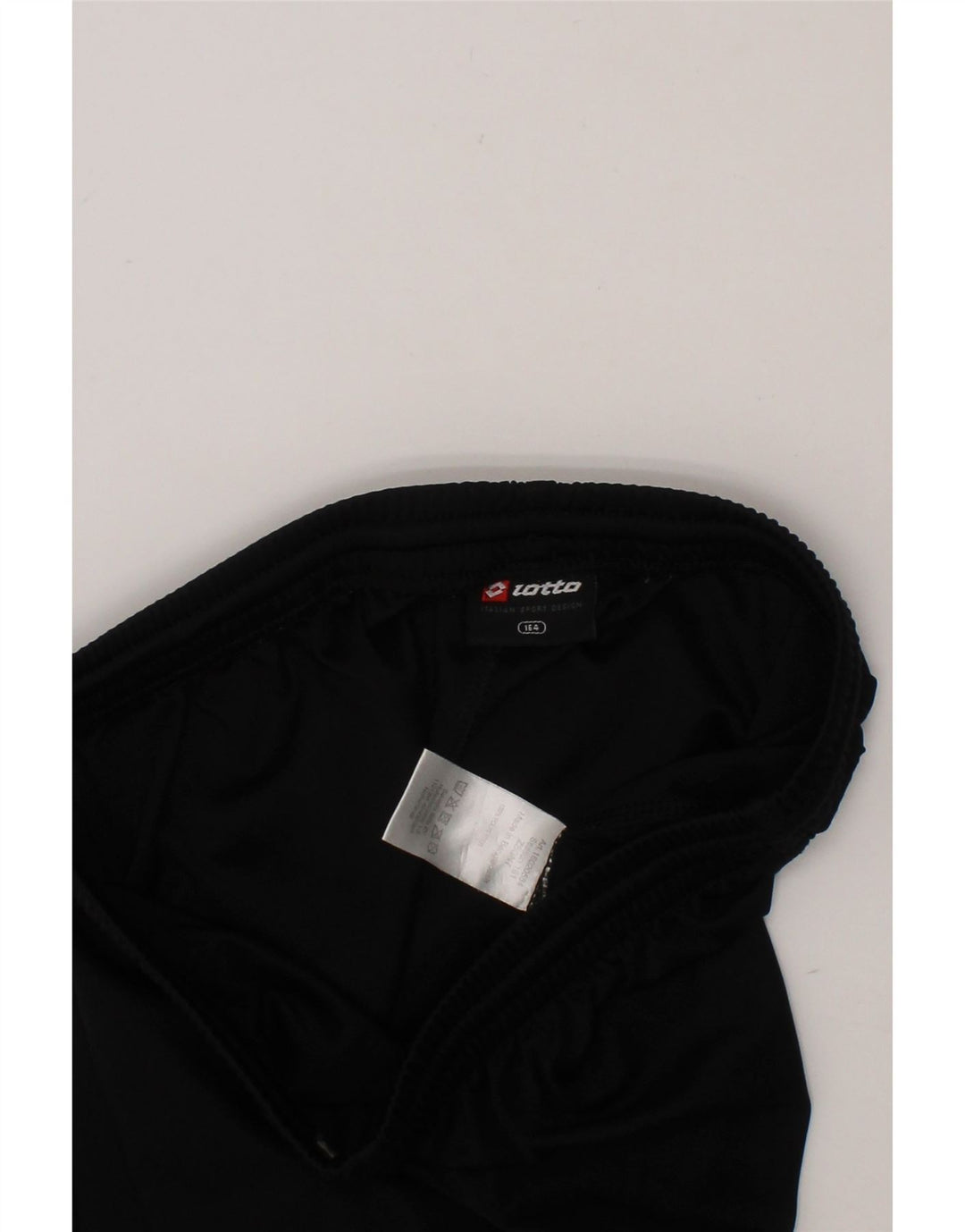 LOTTO Boys Sport Shorts 13-14 Years  Black Polyester Vintage Lotto and Second-Hand Lotto from Messina Hembry 