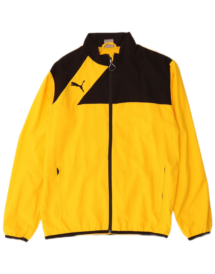 Puma Træningsdragt til mænd Topjakke Medium Gul Colourblock Polyester