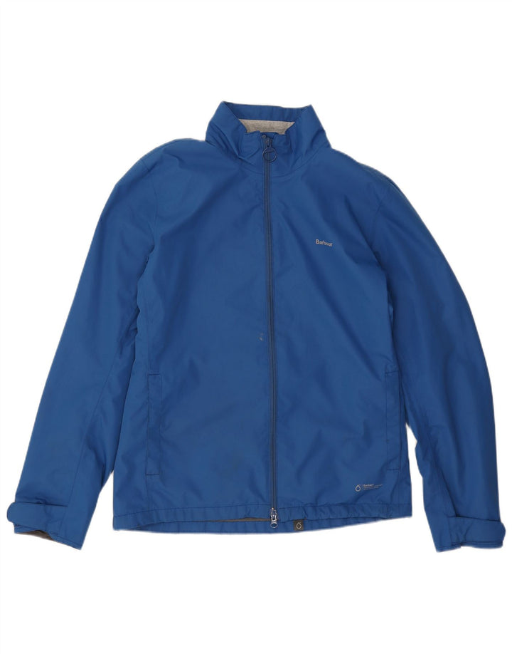 Barbour Herre Windbreaker Jacket UK 36 Small Blue