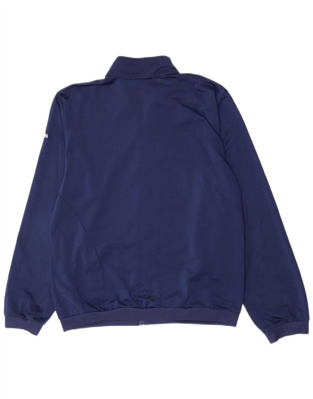 Adidas Herre grafisk træningsdragt Topjakke UK 44/46 Stor marineblå polyester