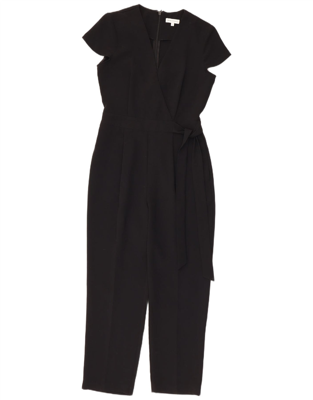 WAREHOUSE Dame Jumpsuit UK 10 Lille sort polyester