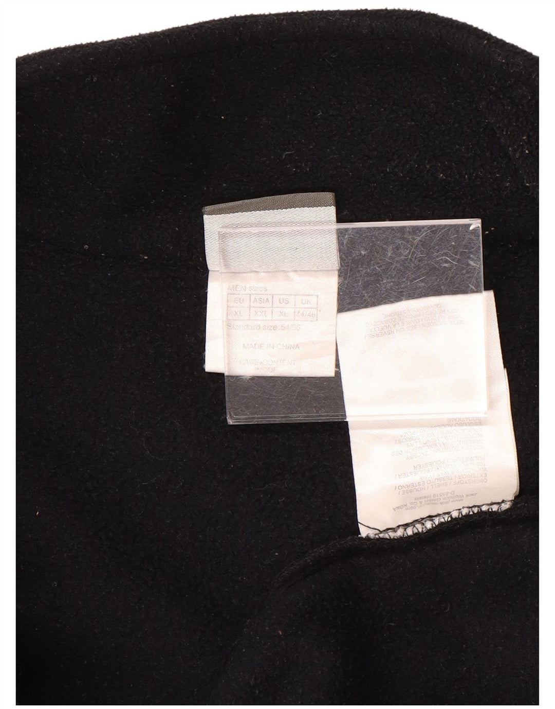 Jack Wolfskin Herre Liner Fleecejakke UK 44/46 XL Sort Polyester