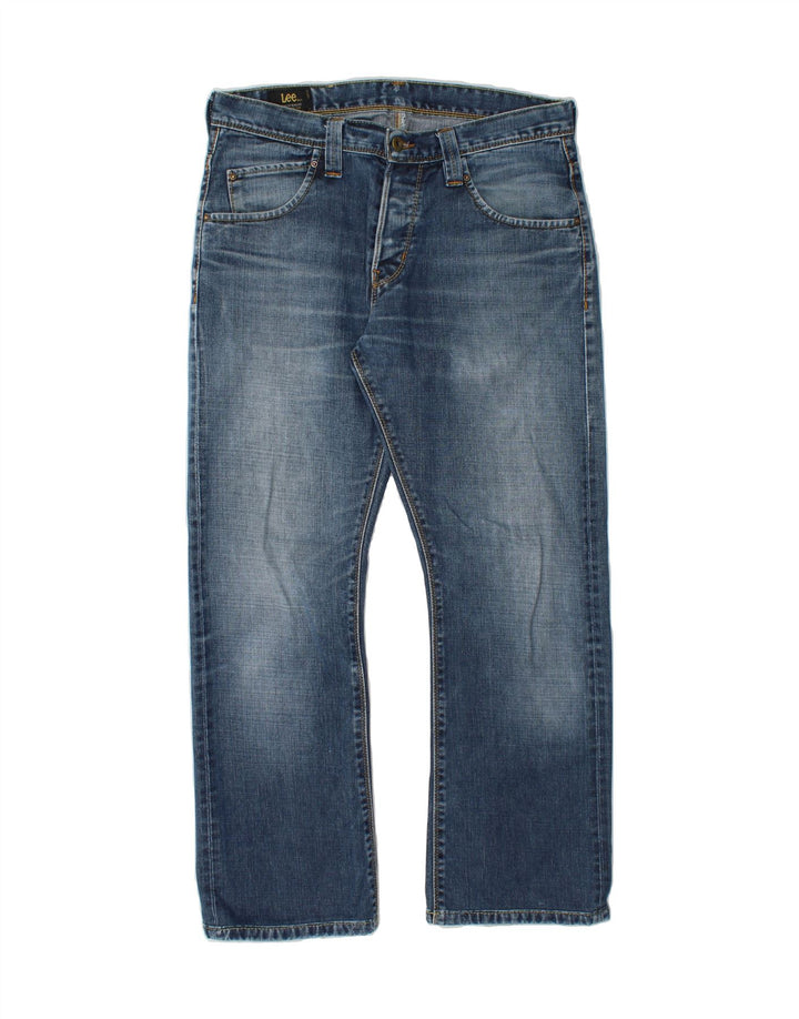 LEE Mens Roscoe Straight Jeans W32 L29 Blue Cotton Vintage Lee and Second-Hand Lee from Messina Hembry 