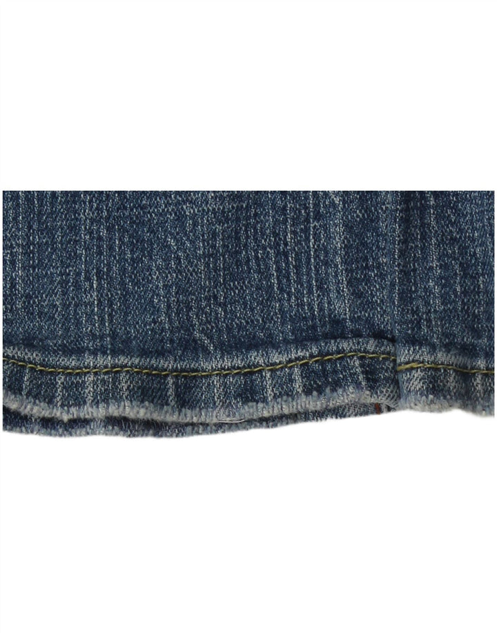 Levi's Womens 524 Super Low Flared Jeans US 9 Medium W30 L31 Blå Bomuld