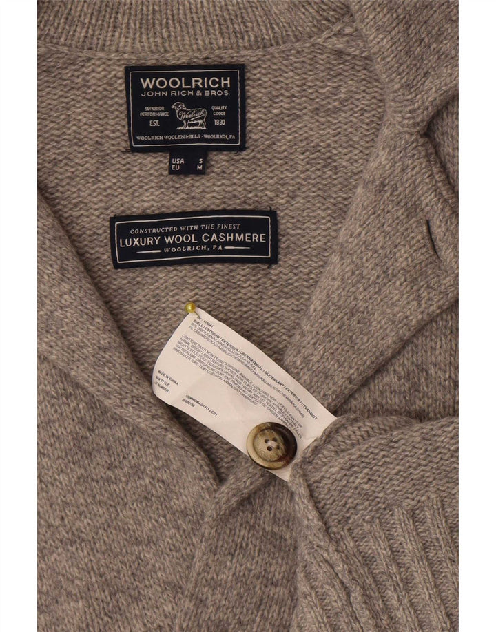 Woolrich Herre cardigan sweater Medium Grå Uld