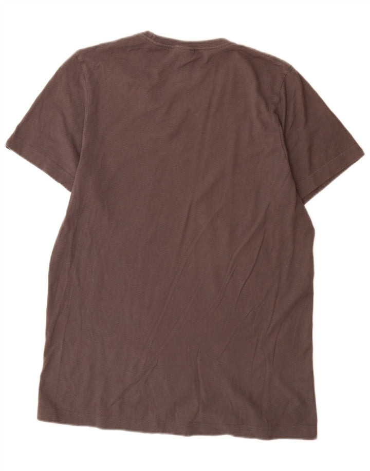 Adidas Herre Grafisk T-Shirt Top Lille Grå Bomuld