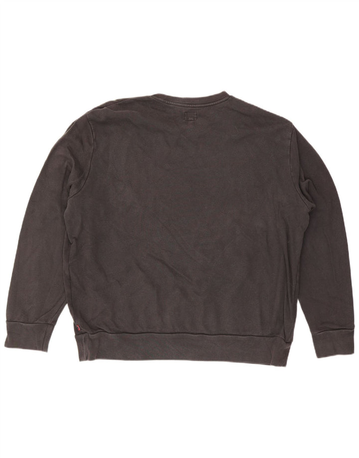 Levi's Grafisk sweatshirt til mænd 2XL sort bomuld