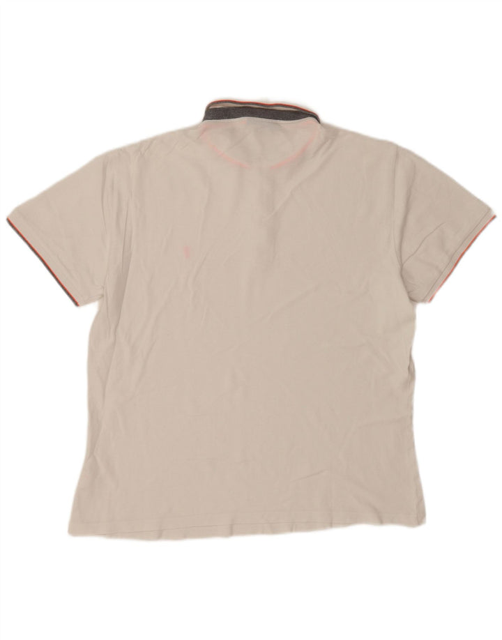 Trussardi Jeans Polo Shirt til mænd XL Hvid