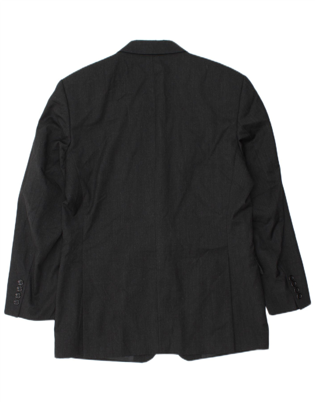 Pierre Cardin Herre 2 Button Blazer Jacket UK 38 Medium Black New Wool