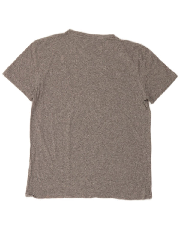 Tommy Hilfiger Herre T-Shirt Top Stor Grå Flecked