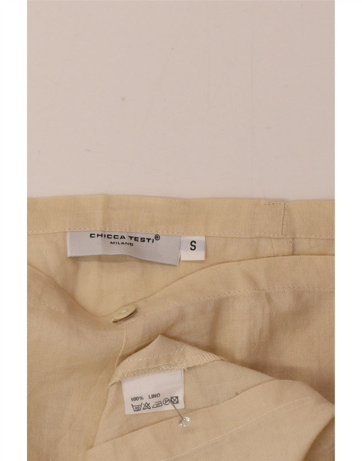 Chicca Testi Dame Maxi Wrap Nederdel Small W26 Beige Linen