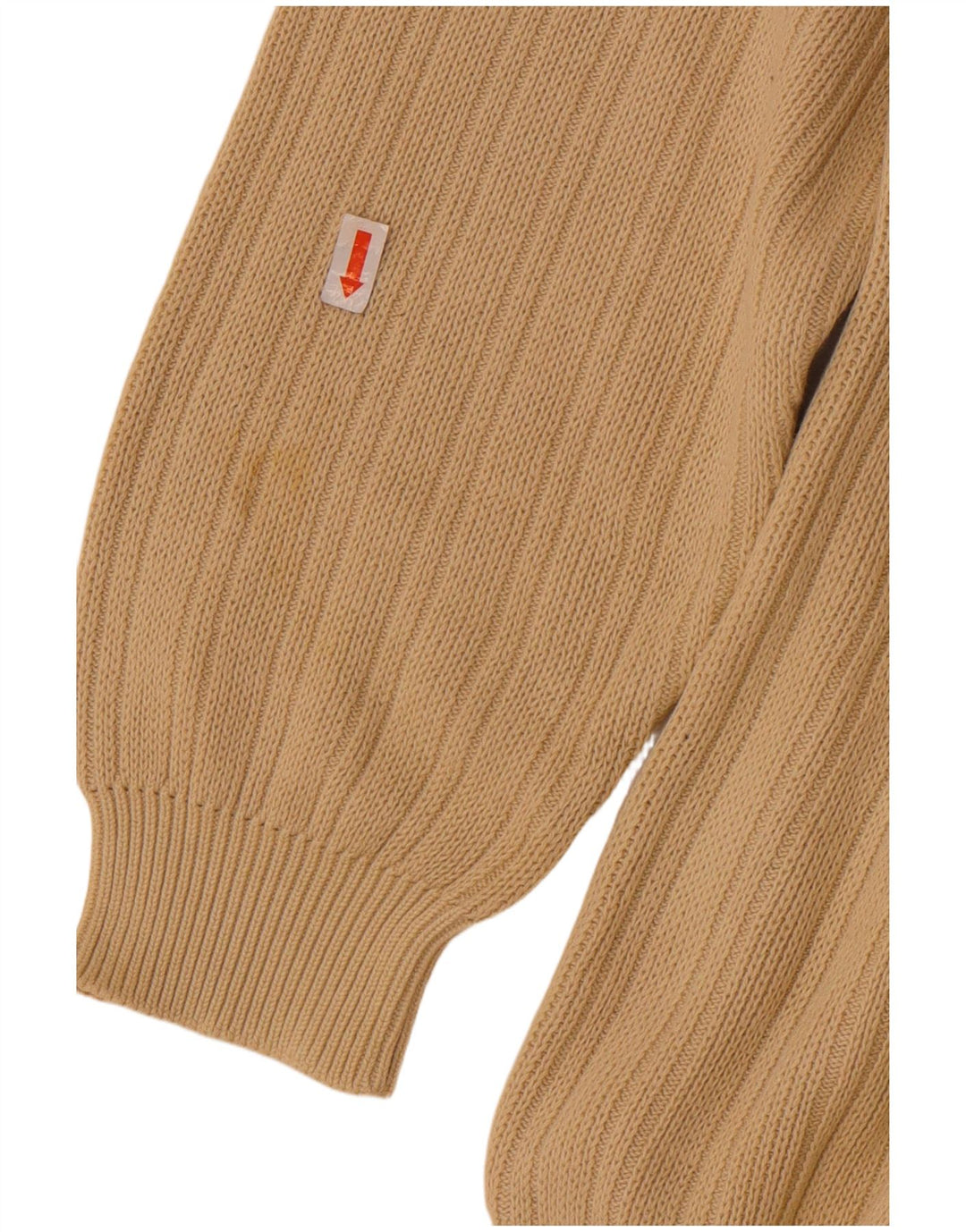 Marlboro Classics Herre V-hals sweater XL Beige Bomuld