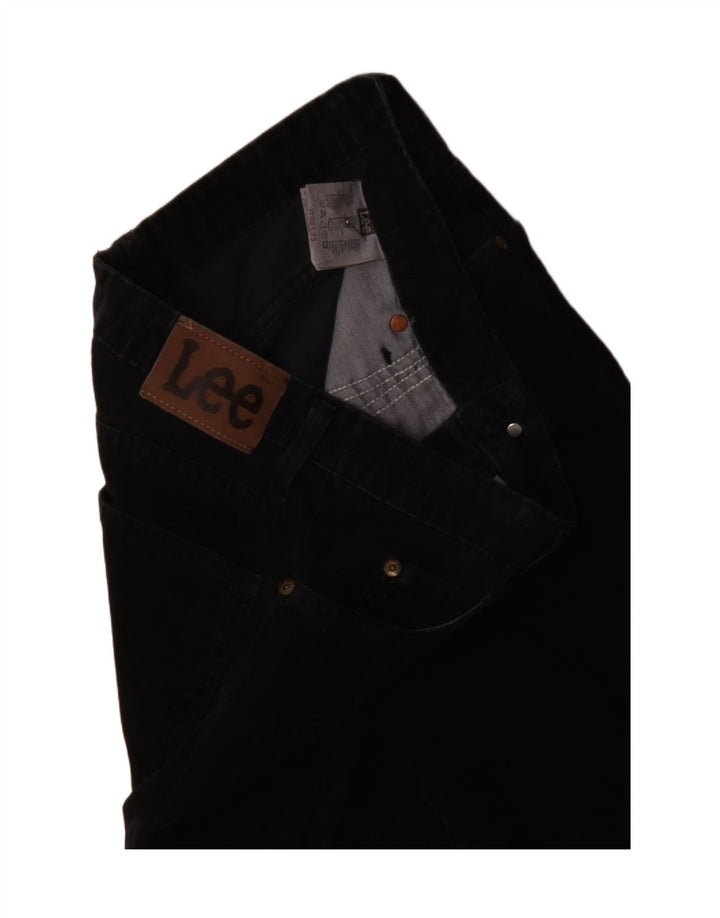 LEE Bootcut fløjlsbukser til kvinder W30 L30 Marineblå bomuld