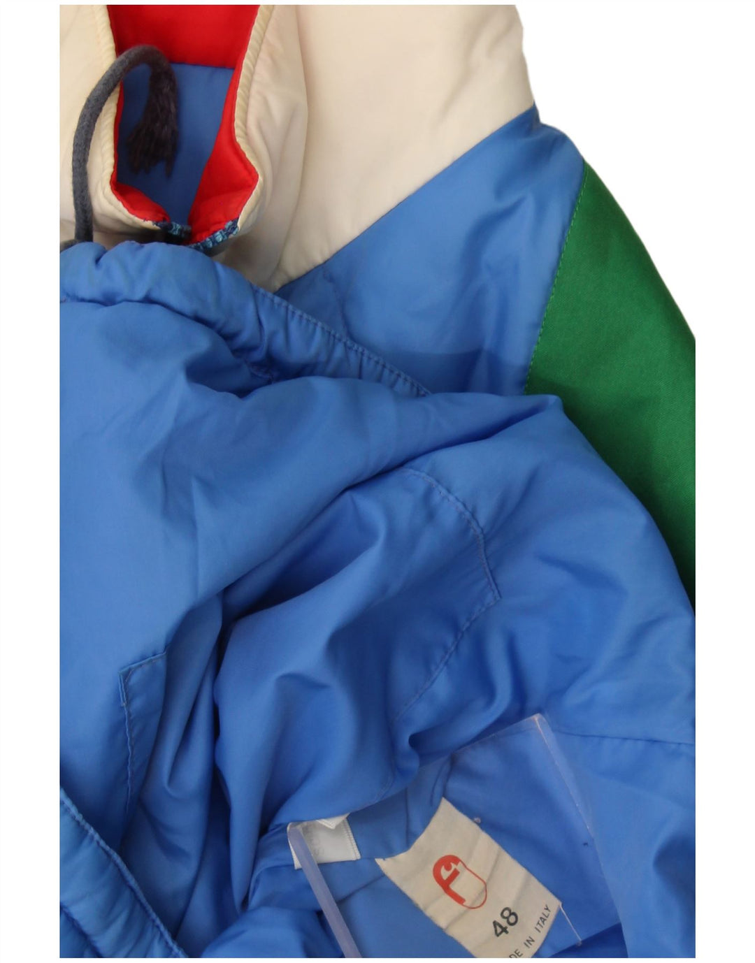 La Font Herre Polstret Jakke IT 48 Medium Blue Colourblock Polyamid