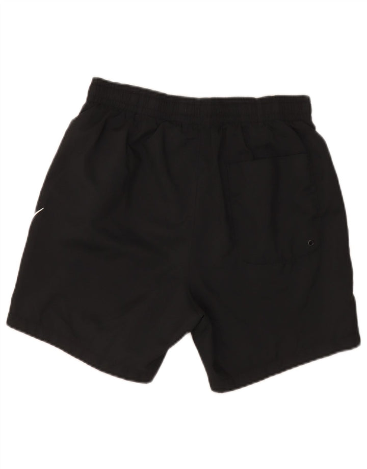 Nike Herre grafiske sportsshorts Små sorte polyester