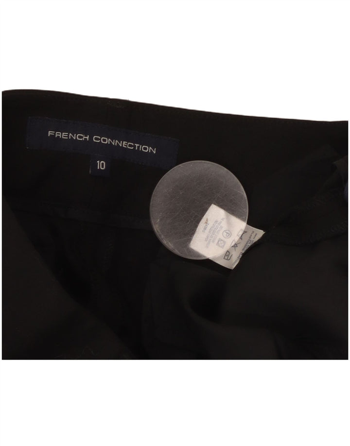 French Connection Dame Pegged Suit Trousers UK 10 Small W32 L32 Black