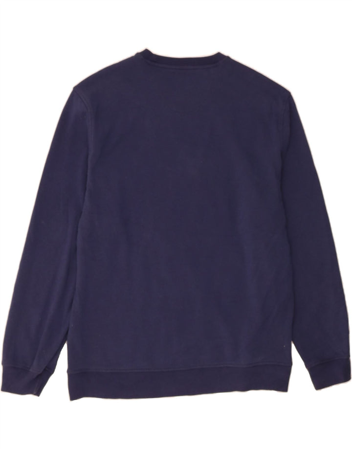 IZOD Mens Sweatshirt Jumper XL Navy Blue Polyester Vintage Izod and Second-Hand Izod from Messina Hembry 