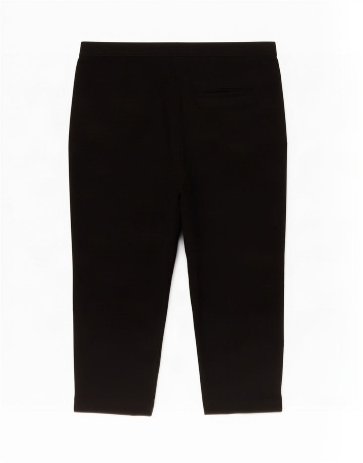 Marks & Spencer Dame Regular Capri Bukser UK 14 Large W34 L24 Sort