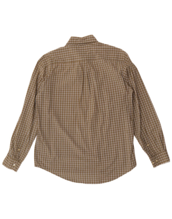 Tommy Hilfiger Herreskjorte Medium Khaki Ternet Bomuld