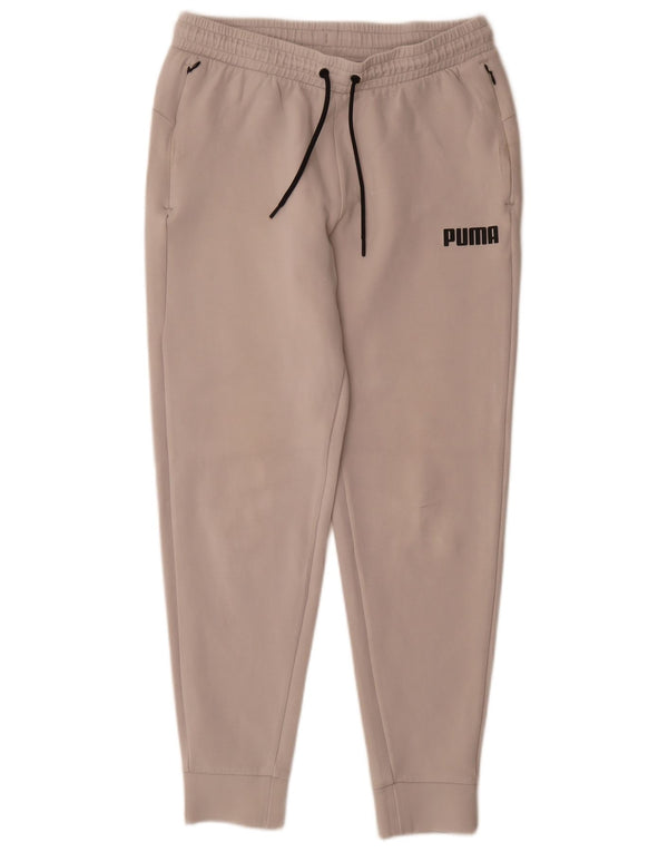 Puma træningsdragt til kvinder Joggers UK 14 Medium Beige Bomuld