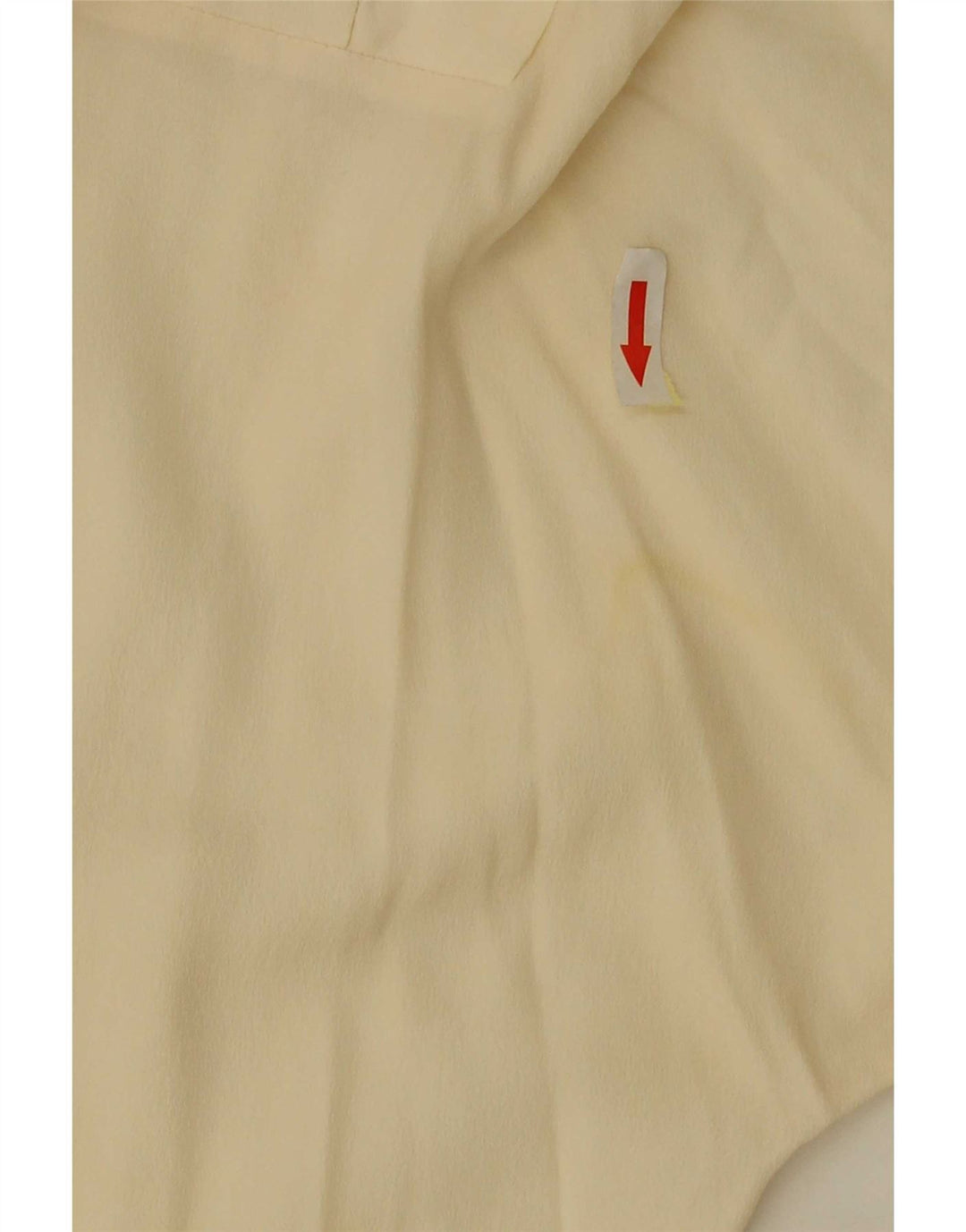 Mario Pucci Cecconi skjortebluse med 3/4 ærmer til kvinder IT 46 Large Off White