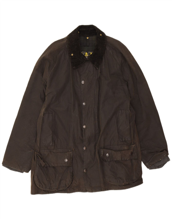 Barbour Herre Beaufort Loose Fit vokset bomuldsjakke EU 48 Medium Brun