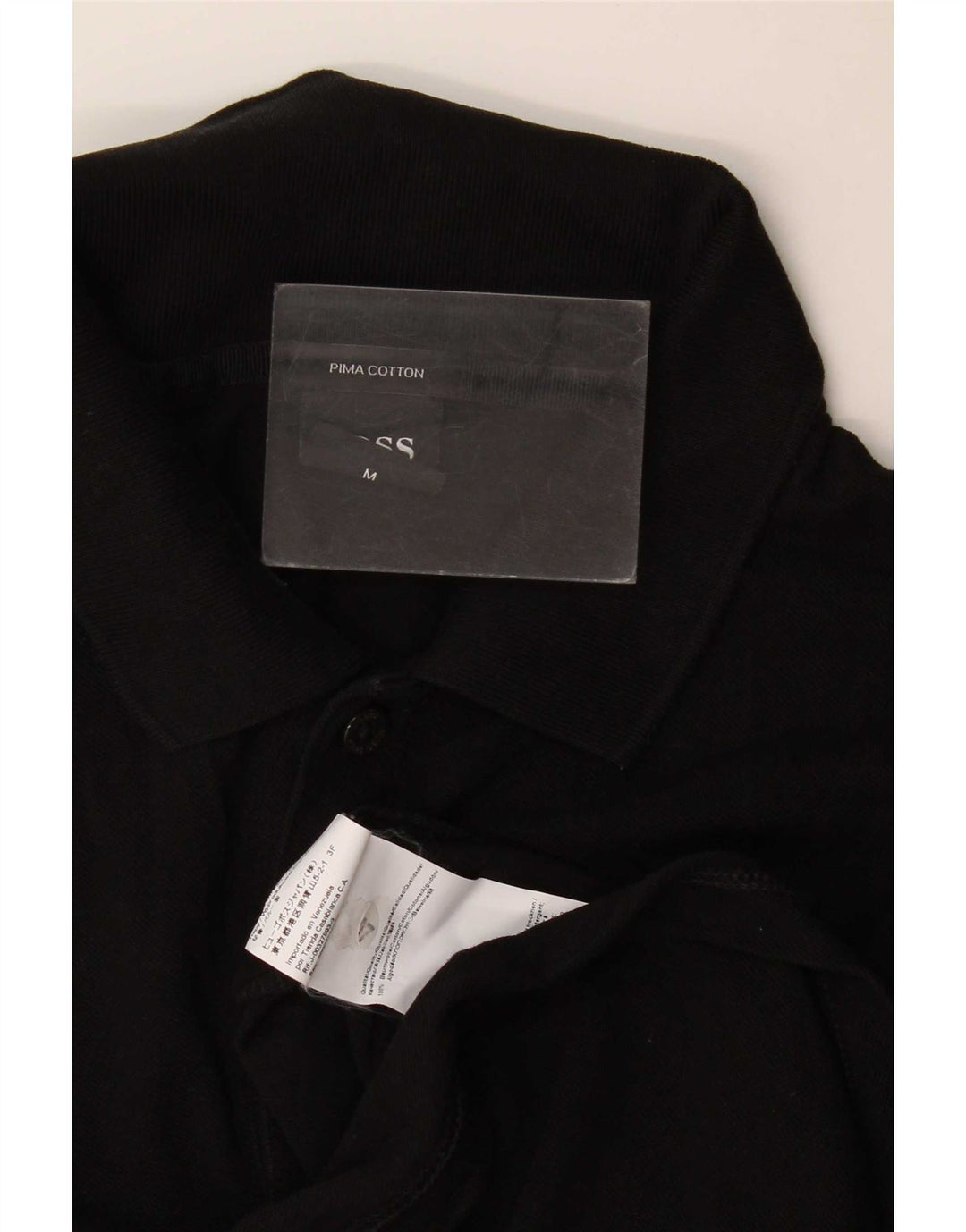 Hugo Boss Herre poloshirt Medium Sort Bomuld