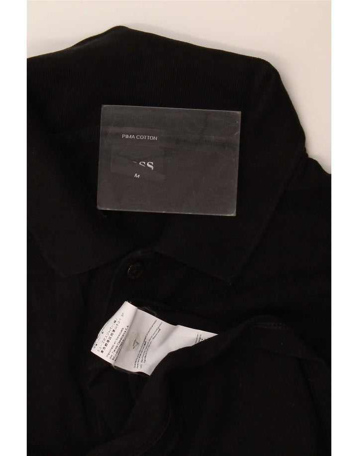 Hugo Boss Herre poloshirt Medium Sort Bomuld