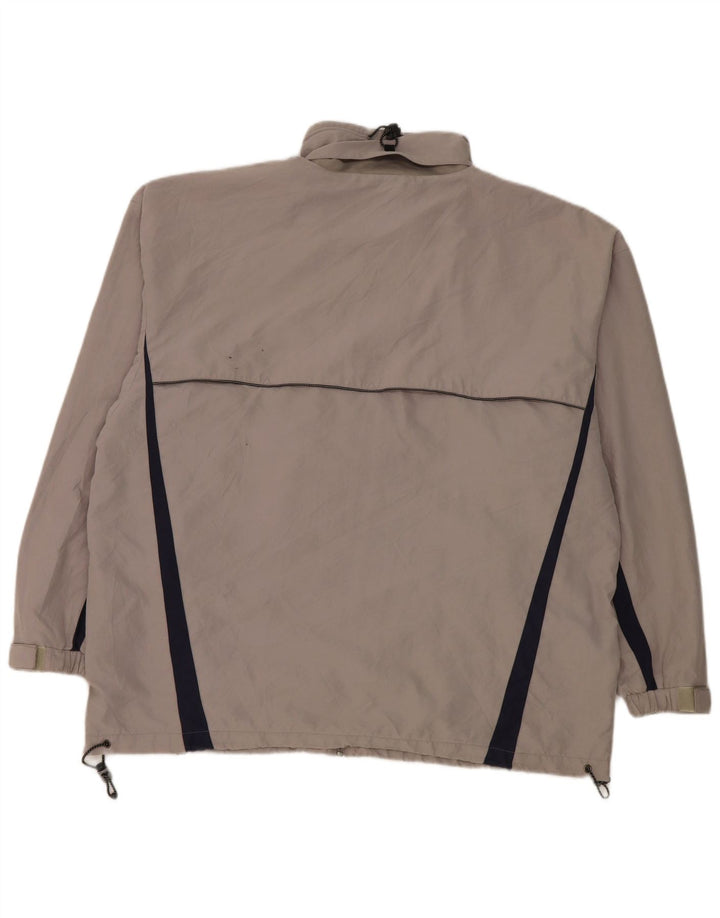 Champion Regnjakke til mænd UK 42 XL Grå Colourblock Polyester