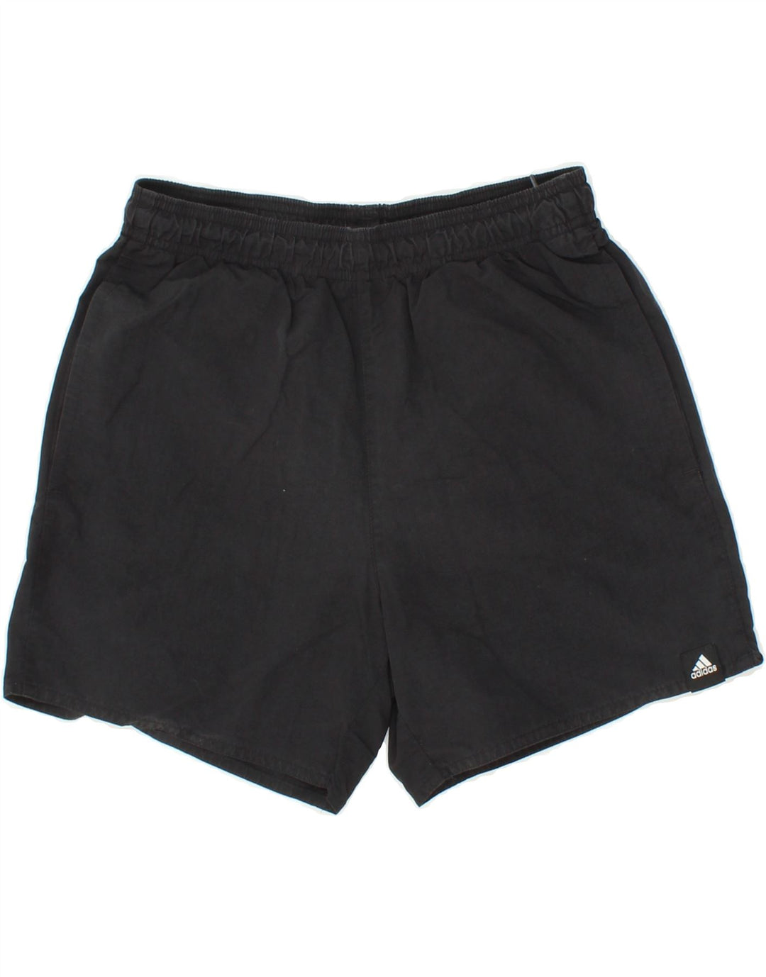 ADIDAS Womens Sport Shorts UK 8 Small  Black Polyester Vintage Adidas and Second-Hand Adidas from Messina Hembry 