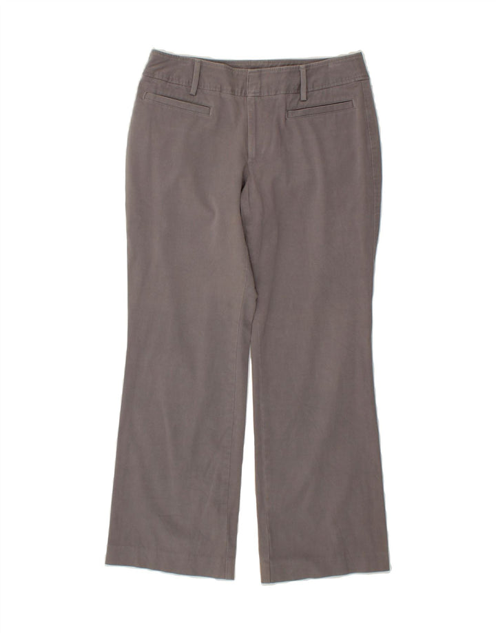 EDDIE BAUER Womens Blakely Fit Casual Trousers US 8 Medium W30 L28 Grey Vintage Eddie Bauer and Second-Hand Eddie Bauer from Messina Hembry 