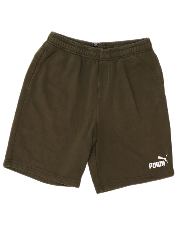 Puma Boys Sports Shorts 15-16 år Khaki Cotton