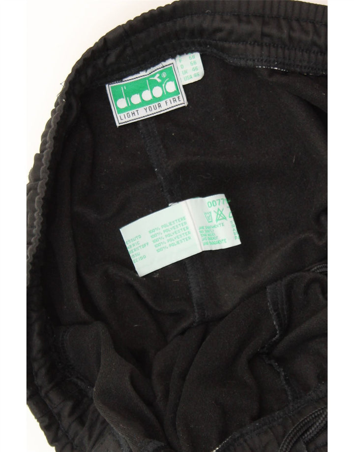 DIADORA Træningsdragt bukser til mænd UK 46 XL Sort Polyester