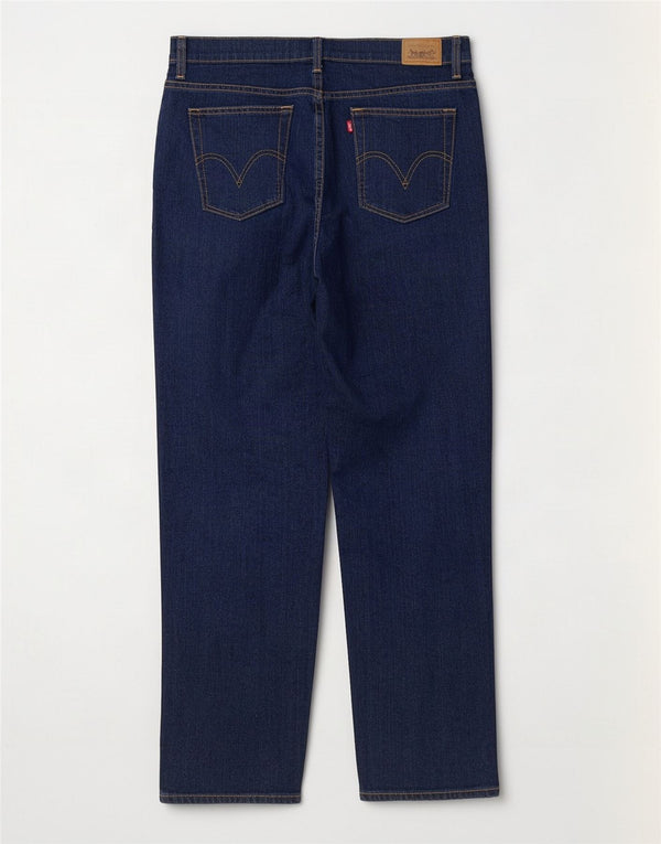 Levi's Womens 550 højtaljede koniske jeans US 16 2XL W36 L29 Blå