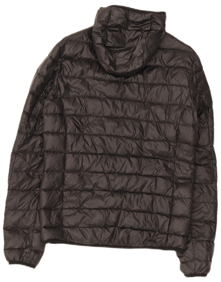 Ciesse Piumini Herre hættepolstret jakke UK 36 Small Black