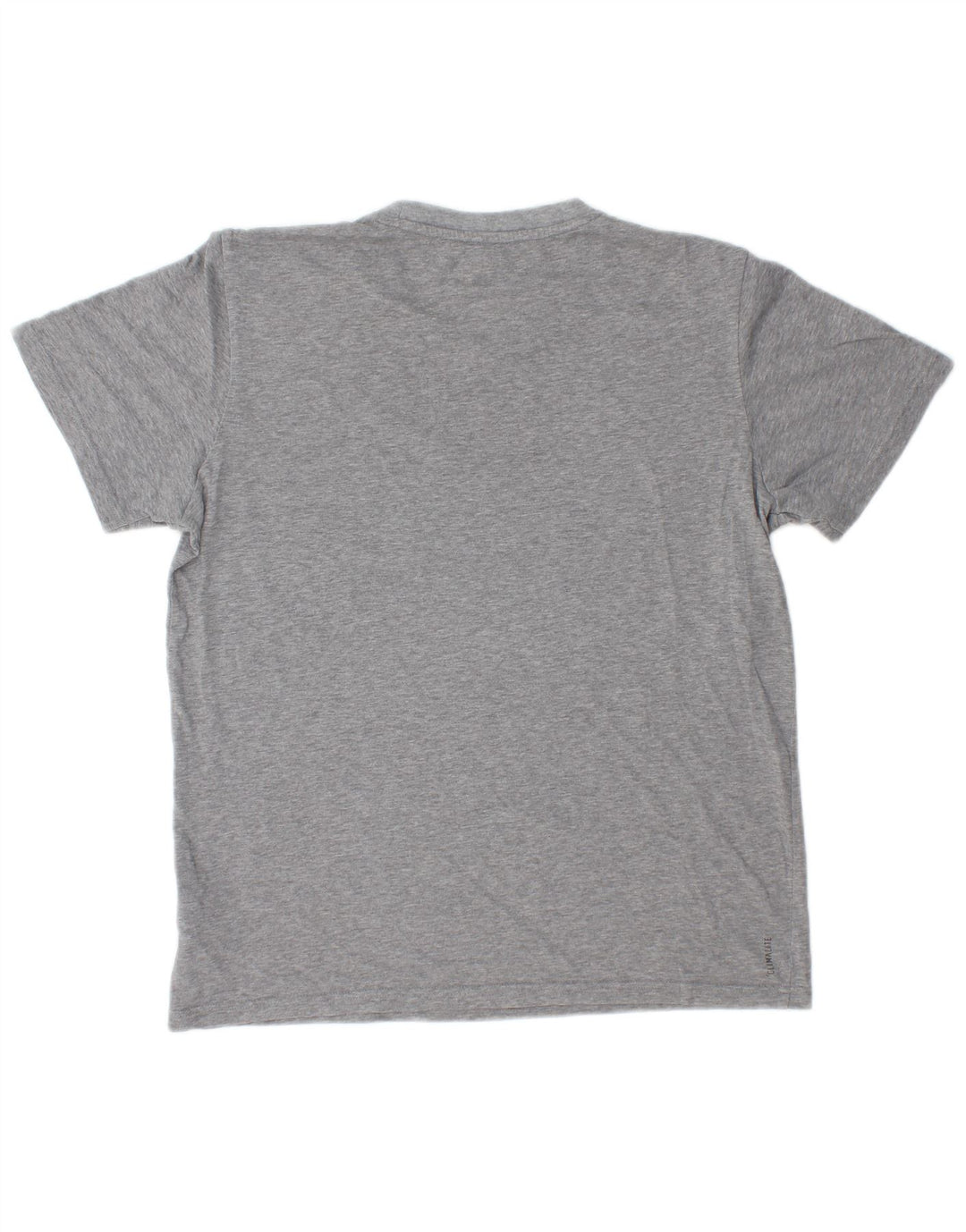 Adidas T-shirt top mellem grå bomuld til mænd