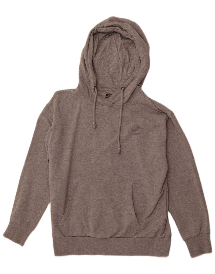 LOTTO hættetrøje til kvinder UK 14 Mellemgrå bomuld