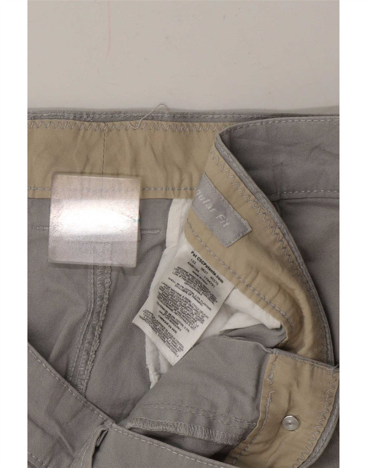Columbia Herre Regular Fit Cargo Shorts W36 Large Blue Cotton