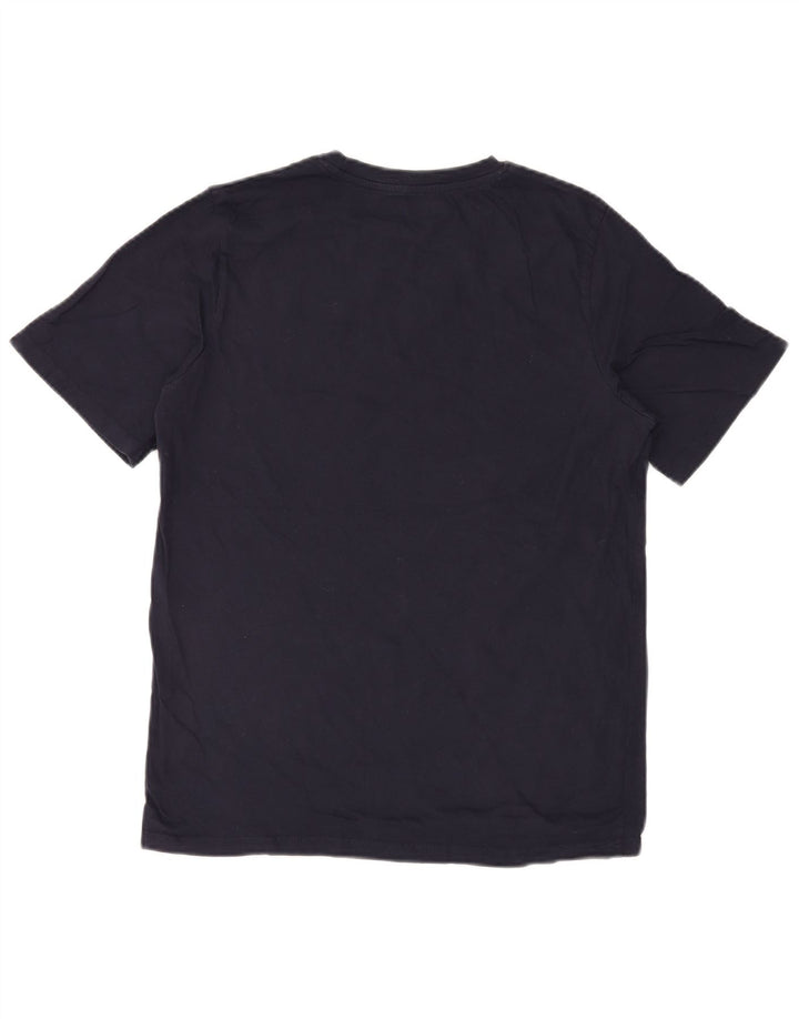 Jack & Jones Herre grafisk T-shirt Top Medium Navy Blue