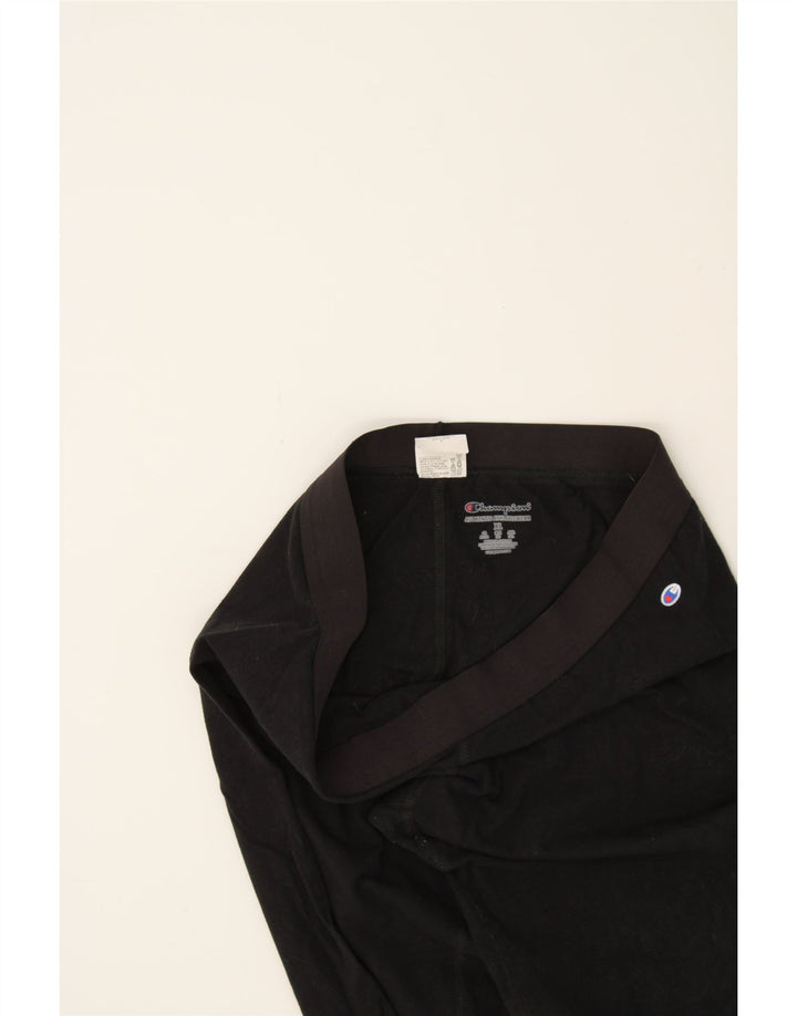 CHAMPION Womens Leggings UK 18 XL  Black Cotton Vintage Champion and Second-Hand Champion from Messina Hembry 
