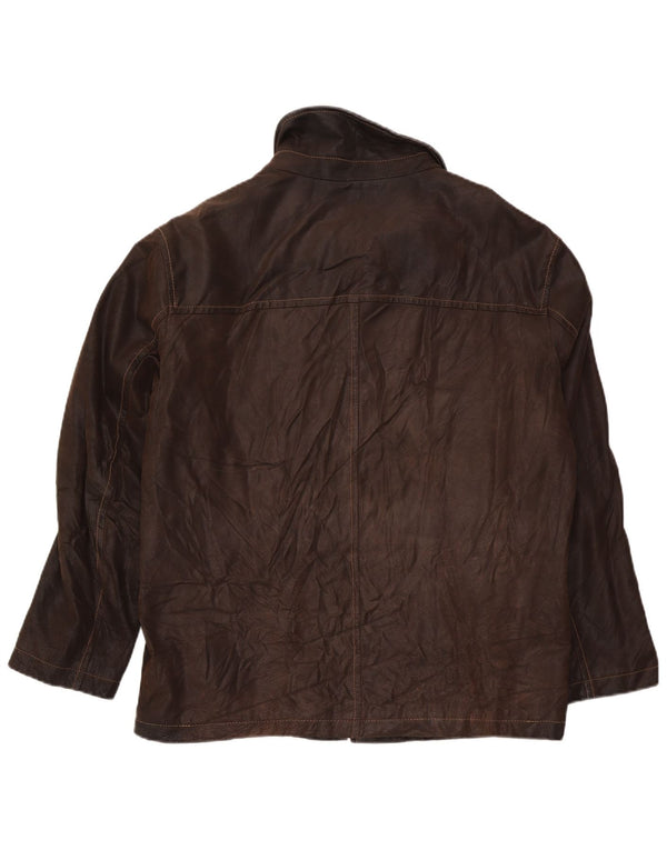 Vintage herre læderjakke UK 40 Large Brown