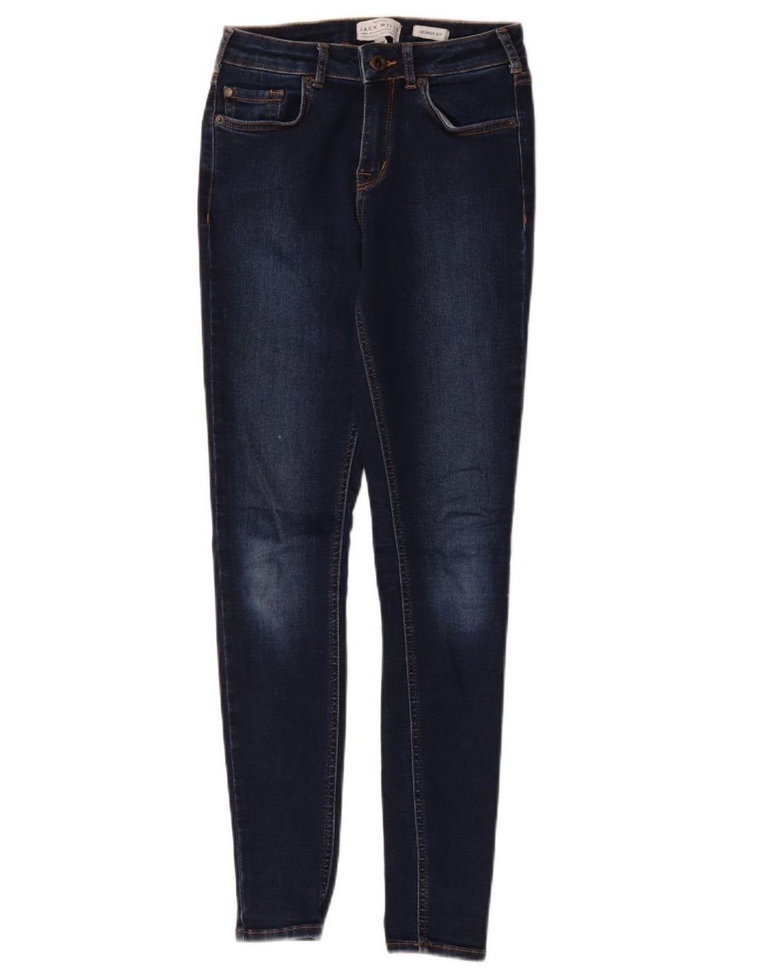 Jack & Jones Dame Skinny Jeans W26 L28 Marineblå polyester