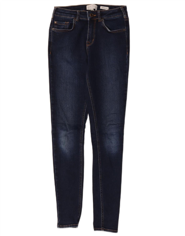 Jack & Jones Dame Skinny Jeans W26 L28 Marineblå polyester