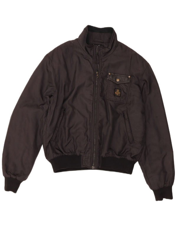 Refrigiwear Herre Bomber Jacket UK 42 XL Sort Polyamid