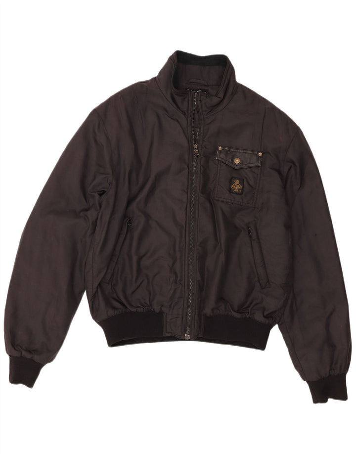 Refrigiwear Herre Bomber Jacket UK 42 XL Sort Polyamid