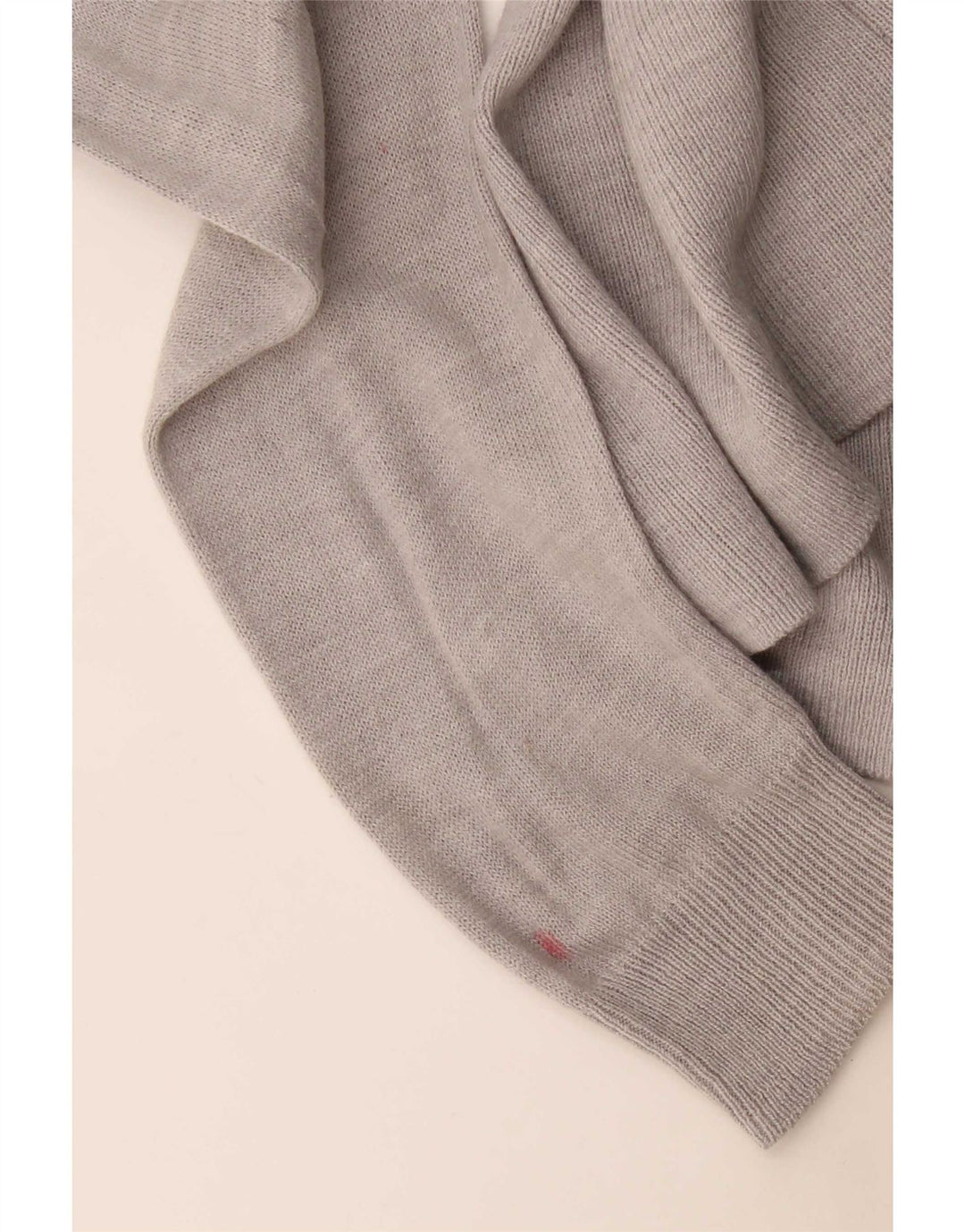 Marks & Spencer Dame Longline Åben Cardigan Sweater UK 10 Small Grey