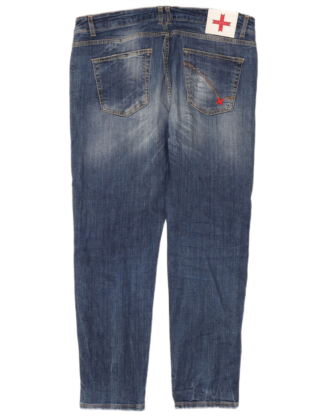 Zu Elements Slim Jeans til mænd W40 L30 blå bomuld