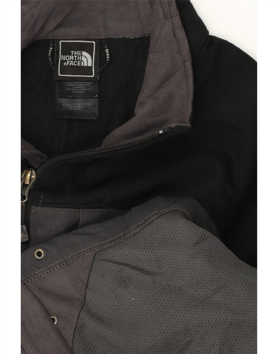 THE NORTH FACE Træningsdragt til mænd Topjakke Medium Grey Colourblock Polyester