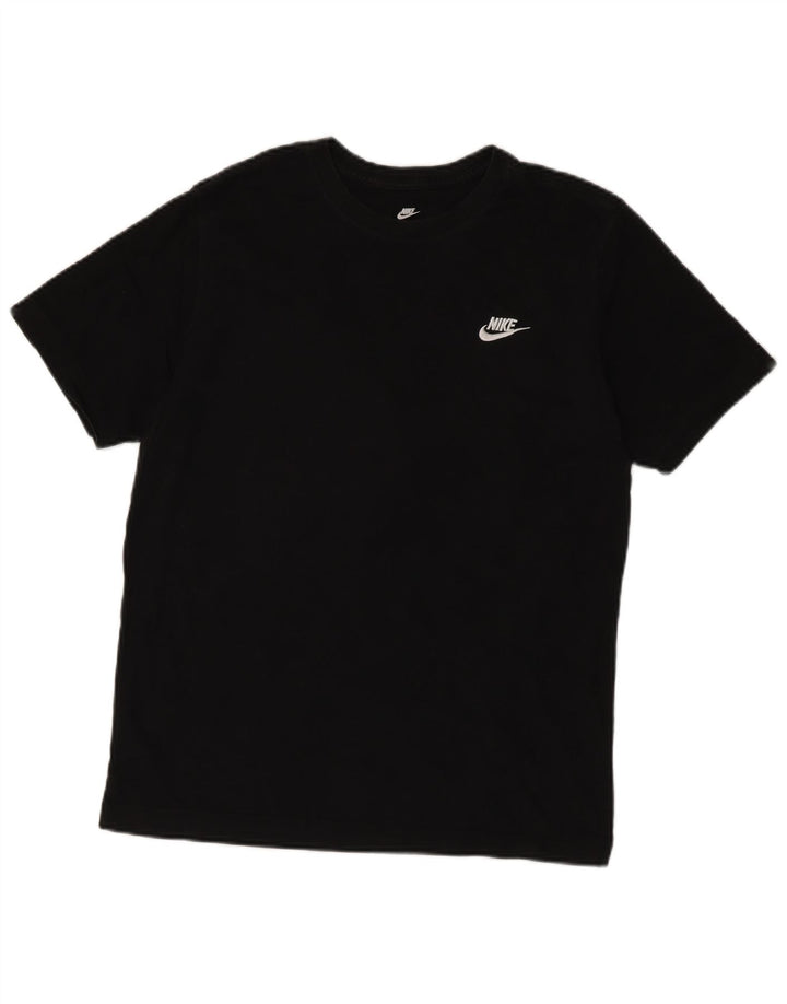 Nike T-shirt top mellem sort bomuld til mænd